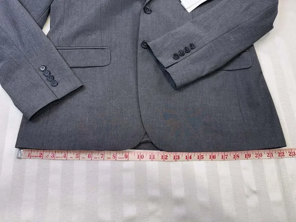 Calvin Klein Men's Size Large Suit  Jacket Sport Coat In Cinder Block NWT